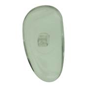 Plaquette à visser PVC souple, insert Plastique (19 mm) 