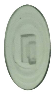 Plaquette à clipper Primadonna, PVC, forme Ancre Marine (13 mm) 