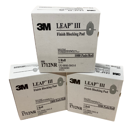 3 boites de Pastilles 3M PA1712 - 16 mm Ovale