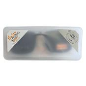 Face polarisée non relevable rectangle gris pour monture plastique
