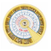 Assortiment de charni�res � riveter