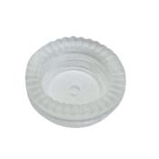 Coiffe Silicone embout presse verre demi lune 17mm (la pièce)
