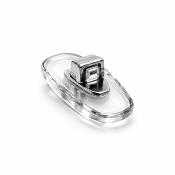 Plaquette RAYBAN® PVC, type support en croix (13.5 mm)