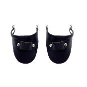 Protection latral en cuir Brun